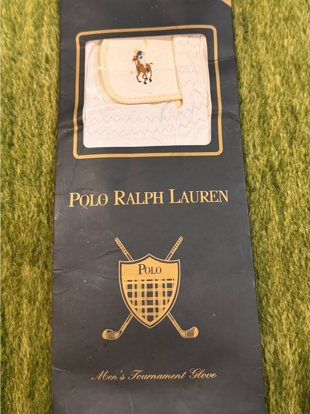 Vintage Polo Ralph Lauren Sheepskin Mens Left XL Golf Glove VNT Deadstock New
